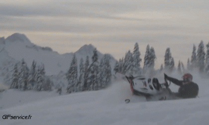 Fun - Win Motocicleta de nieve Transporte Humor - Fun 