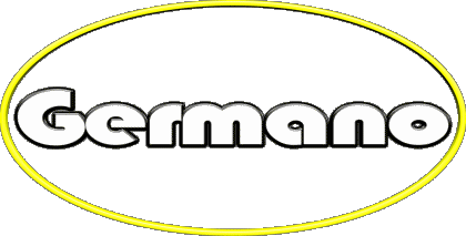 Germano G MASCULIN - Italie Prénoms 