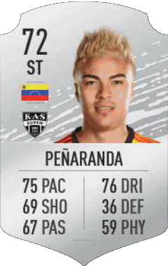 Adalberto Peñaranda Venezuela F I F A - Giocatori carte Videogiochi Multimedia 