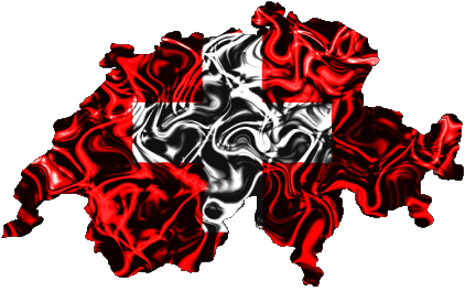 Map Swiss Europe Flags 