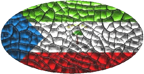 Oval 01 Equatorial Guinea Africa Flags 