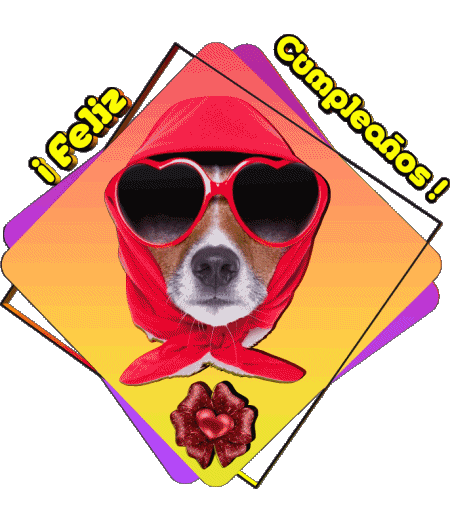 012 Animales Feliz Cumpleaños Spanisch Nachrichten 