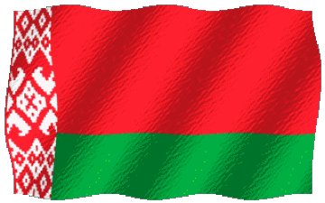 Waving Belarus Europe Flags 