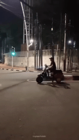 Fun Accident - Fail Scooter Trasporti Umorismo -  Fun 