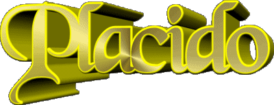 Placido P MANN - Italien Vorname 