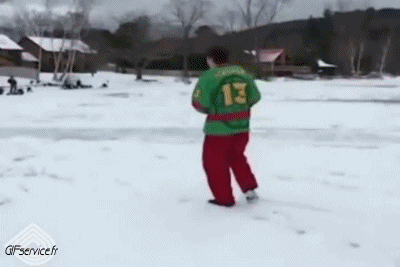 Fallire Sul ghiaccio PERSONE Umorismo -  Fun 