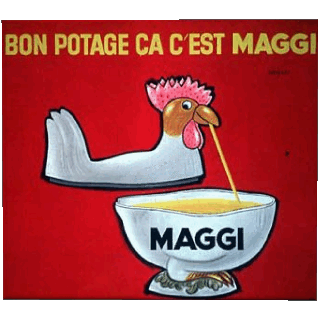 Maggi Retro Poster - Marken Humor -  Fun 