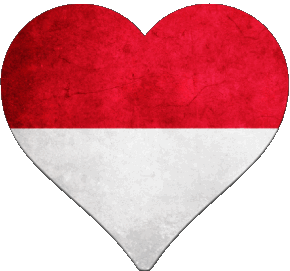 Cuore Monaco Europa Bandiere 