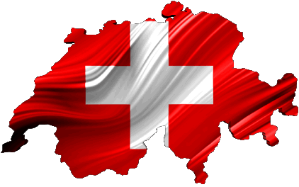 Map Swiss Europe Flags 