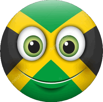 Rond Jamaïque Amériques Drapeaux 