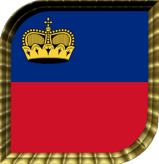 Plaza Liechtenstein Europa Banderas 