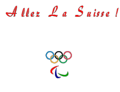 Jeux Olympiques Allez La Suisse French Messages 