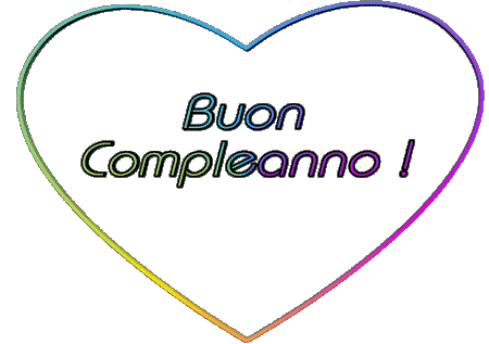 001 Cuore Buon Compleanno Italienisch Nachrichten 