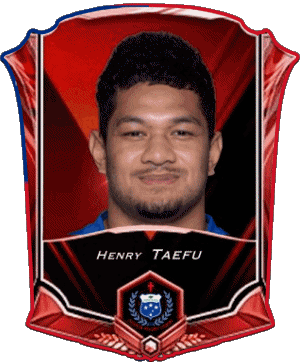 Henry Taefu Samoa Rugby - Joueurs Sports 