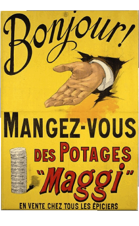 Maggi Retro Poster - Marken Humor -  Fun 