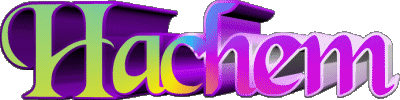 Hachem H MASCULINO - Magreb Musulmán Nombre 