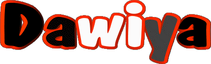 Dawiya D WEIBLICH - Maghreb Muslim Vorname 