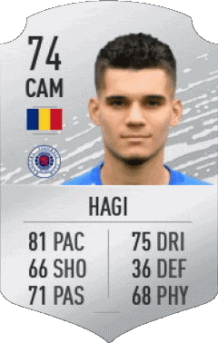Ianis Hagi Romania F I F A - Giocatori carte Videogiochi Multimedia 