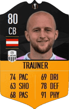 Gernot Trauner Austria F I F A - Giocatori carte Videogiochi Multimedia 