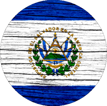 Rond Salvador Amériques Drapeaux 