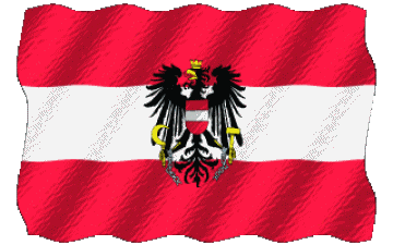 Welligkeit Austria Europa Bandiere 