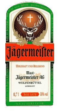 2002-2006-2002-2006 Jagermeister Digestivo -  Licores Bebidas 