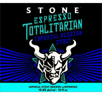 Espresso Totalitarian imperial russian stout-Espresso Totalitarian imperial russian stout Stone Brewing co USA Beers Drinks 