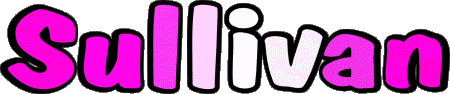 Sullivan S MANN - UK - USA - IRL - AUS - NZ Vorname 