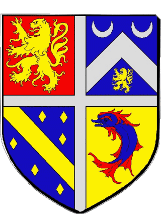 Blasone-Blasone HEYRIEUX 38 Dipartimenti - Città Francia Bandiere 