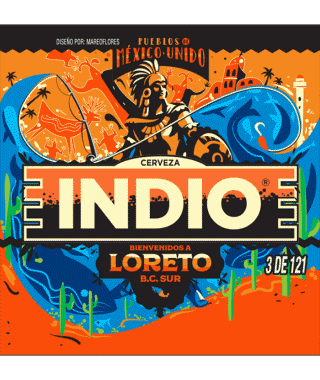 Indio Mexico Cervezas Bebidas 