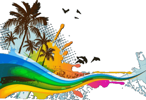 26 Fondo transparente Buone Vacanze Italiano Mensajes 