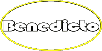 Benedicto B MASCULINE - Spain First Names 