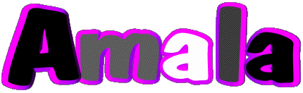 Amala A FEMENINO - Magreb Musulmán Nombre 