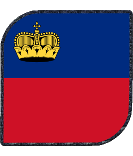 Carré Liechtenstein Europe Drapeaux 