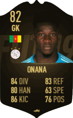 André Onana Cameroon F I F A - Card Players Video Games Multi Media 