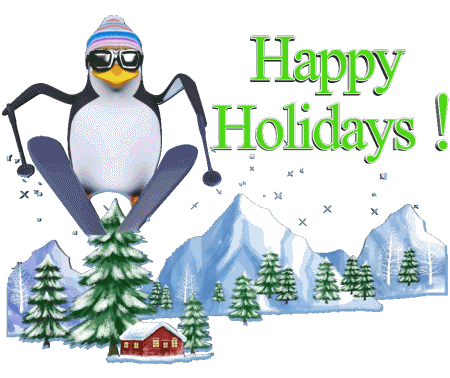 Serie 05 Happy Holidays Winter Inglés Mensajes 