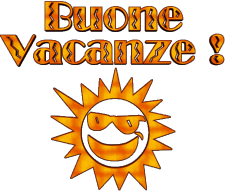 04 Transparent Background Buone Vacanze Italian Messages 