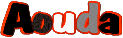 Aouda A WEIBLICH - Maghreb Muslim Vorname 