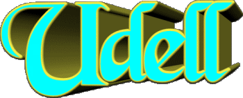 Udell U MASCULINE -  UK - USA - IRL - AUS - NZ First Names 