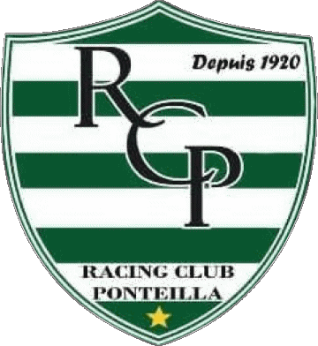Racing Club Ponteilla Dept 66 Rugby Club Francia Logo Deportes 