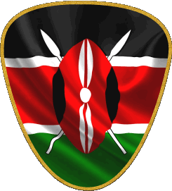 Forma 01 Kenia Africa Bandiere 