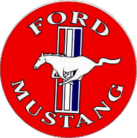 Logo Ford Mustang Wagen Transport 
