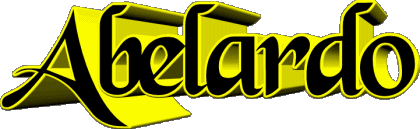 Abelardo A MASCULINE - Spain First Names 