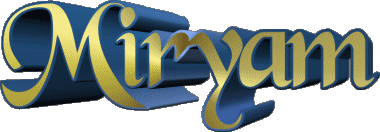 Miryam M WEIBLICH - Maghreb Muslim Vorname 