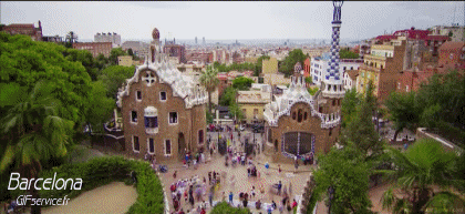 Espagne - Barcelone Places -TimeLapse Humor -  Fun 