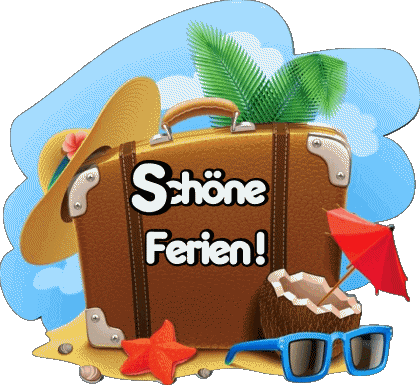 09 Transparenter Hintergrund Schöne Ferien Deutsche Nachrichten 