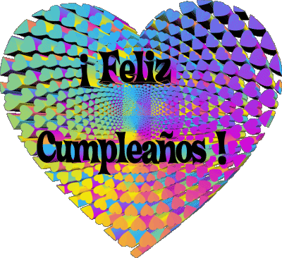012 Corazón Feliz Cumpleaños Spanisch Nachrichten 