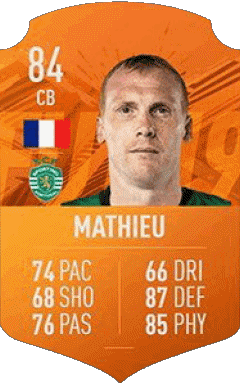 Jérémy Mathieu Francia F I F A - Jugadores  cartas Vídeo Juegos Multimedia 