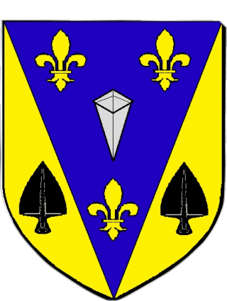 Blazon-Blazon VILLEPINTE 93 Departments - Cities France Flags 