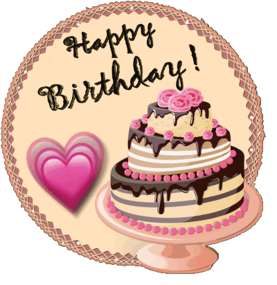 006 Cakes Happy Birthday Anglais Messages 